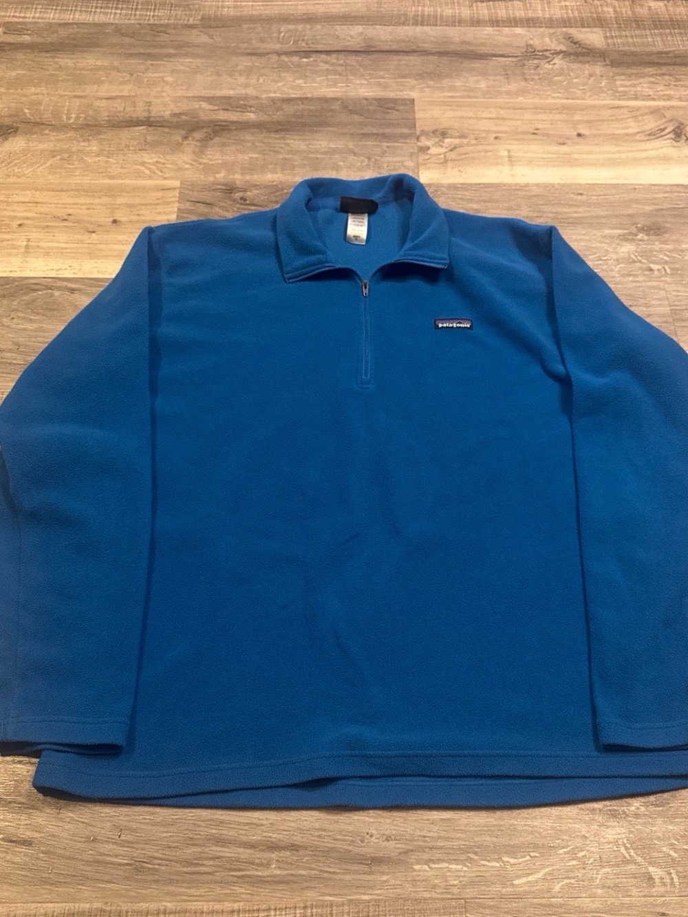 Patagonia Men’s Royal Blue Half-Zip Fleece Pullover